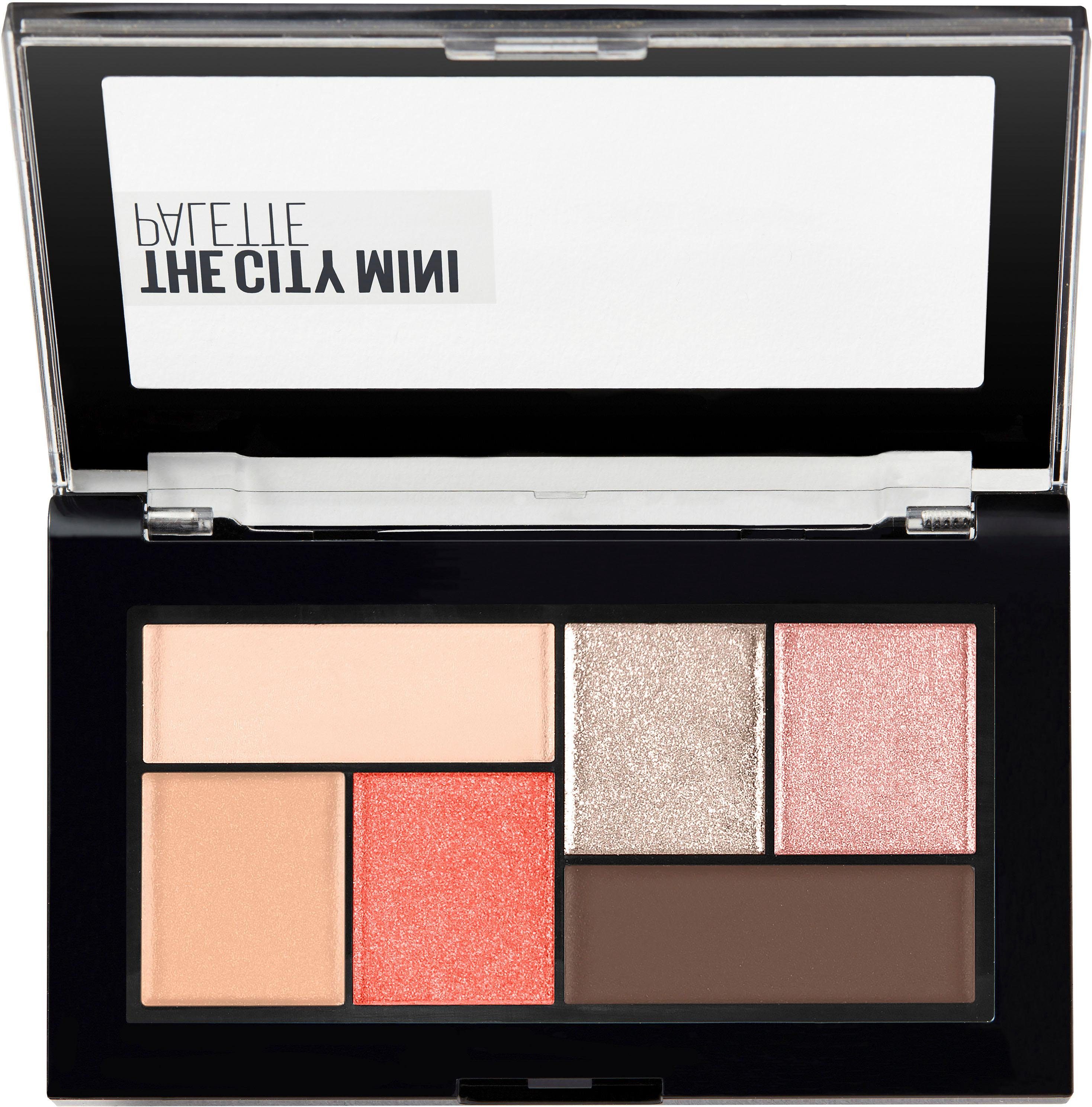 MAYBELLINE NEW YORK Lidschatten-Palette THE CITY MINI, mit verschiedenen Nuancen