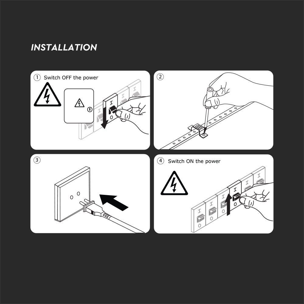Aigostar LED Stripe LED Strip Streifen Band für innen und Außen, 5 Meter LED Streifen in Blau für Außen und Innen 230v