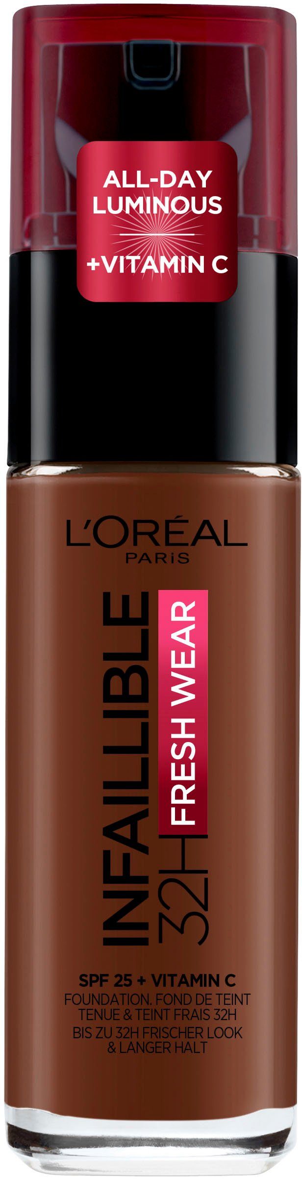 L'Oréal Infaillible PARIS L'ORÉAL 32H Foundation Make-up, mit Vitamin Fresh C Wear Paris