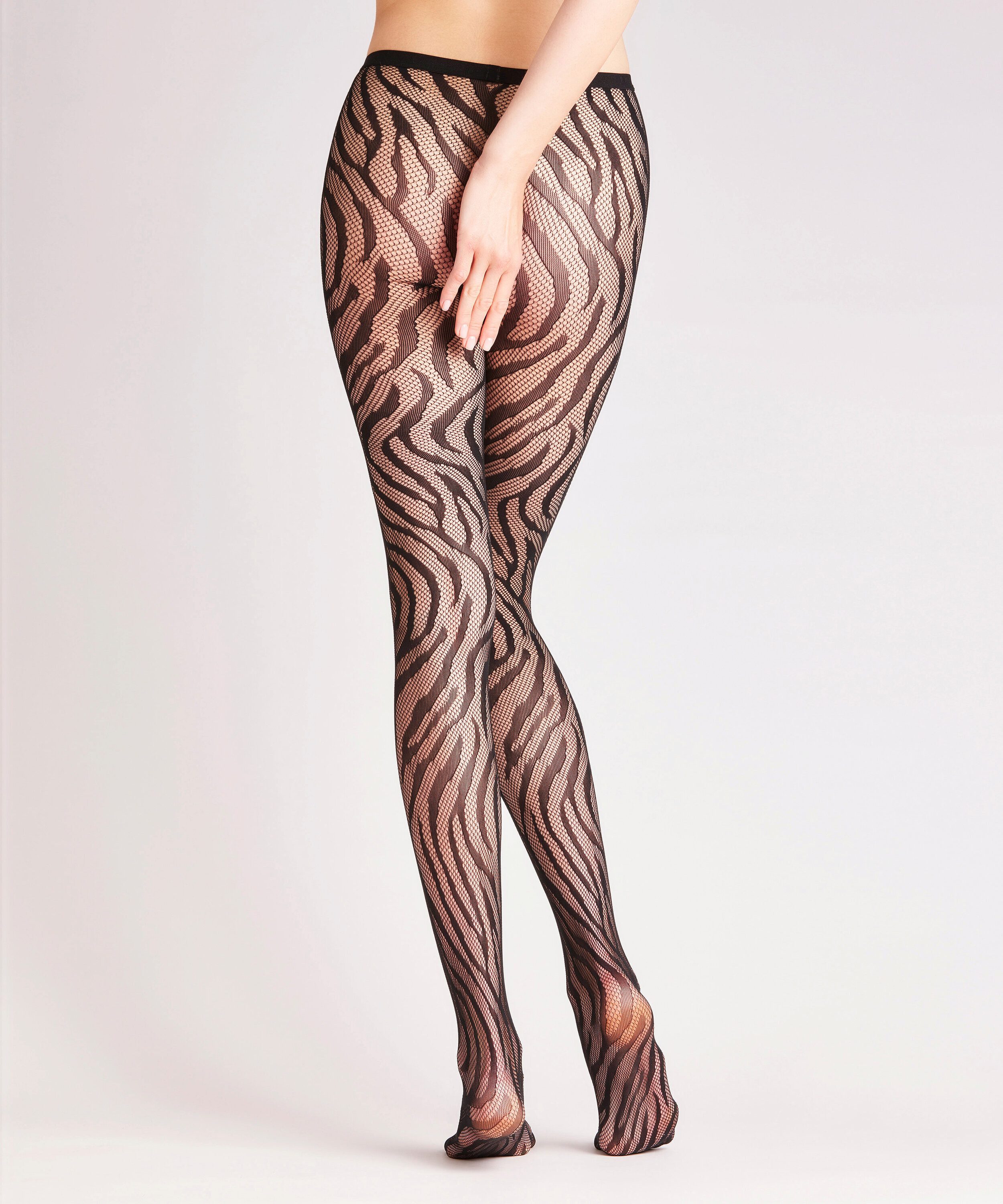 FALKE Feinstrumpfhose Zebra Strumpfhose (1 St)