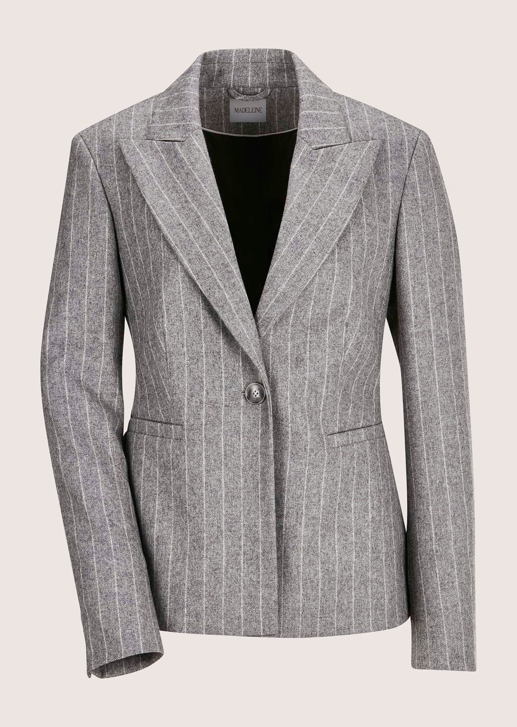 MADELEINE Kurzblazer Trendstarker Nadelstreifen-Blazer günstig online kaufen