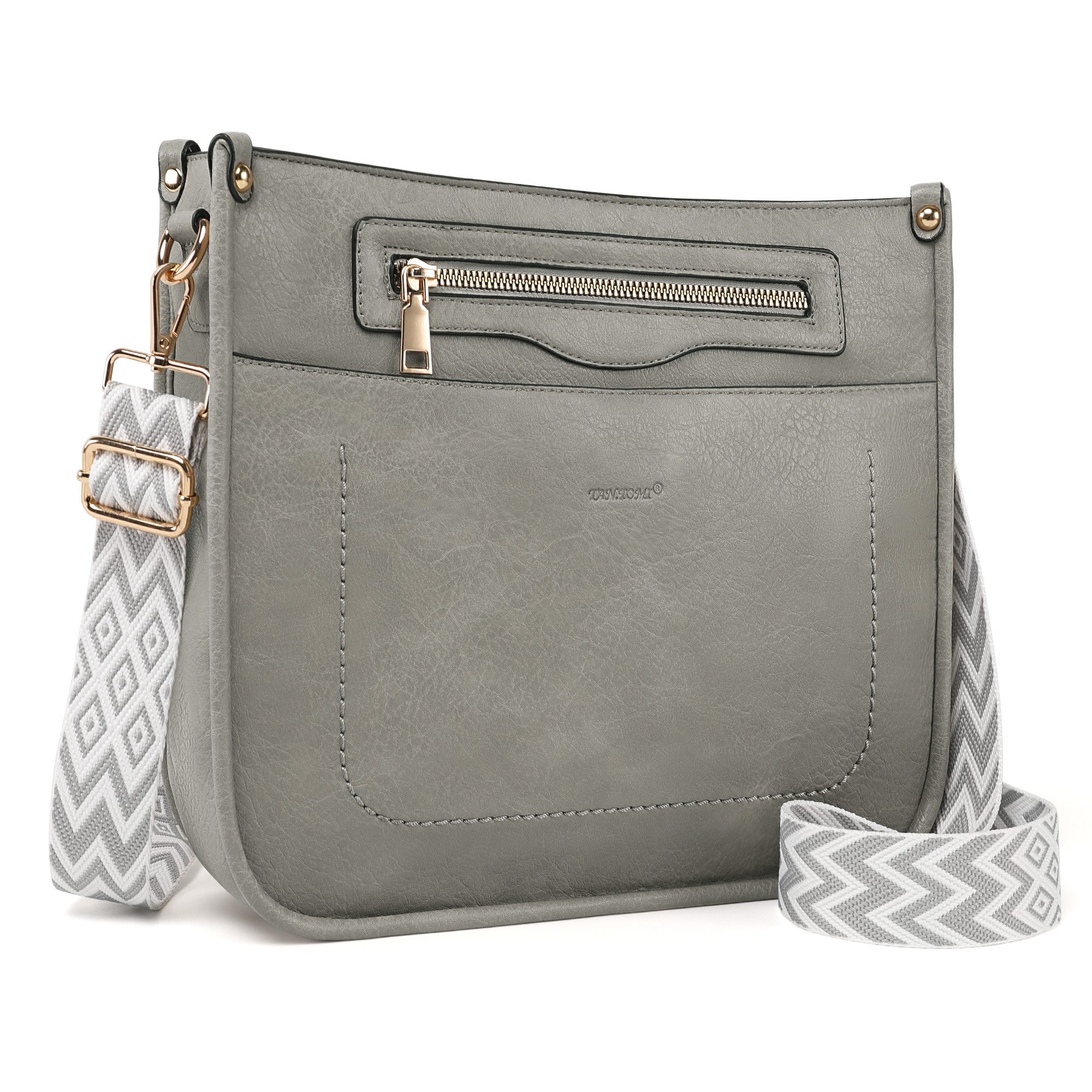 TAN.TOMI Umhängetasche Damen Handtasche mittelgroß Crossbody günstig online kaufen