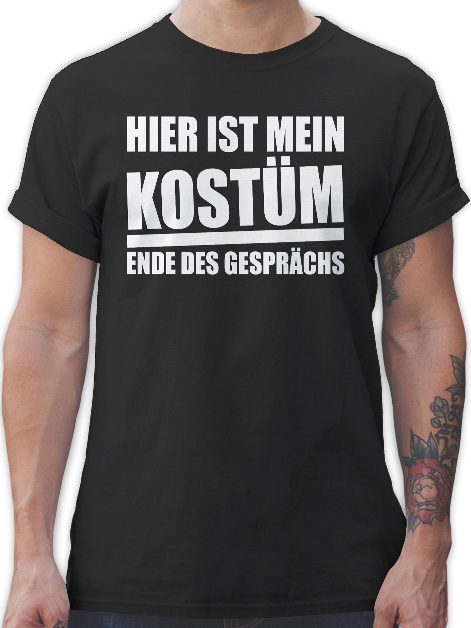 T-Shirt Hier ist mein Kostüm Ende des Gesprächs I