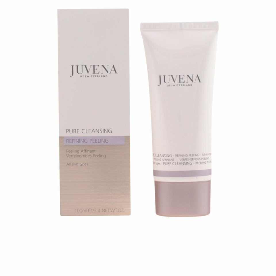 Juvena Gesichtspeeling Juvena Pure Cleansing Refining Peeling 100ml,  reinigend, pflegend, erfrischend, feuchtigkeitsspendend, belebend