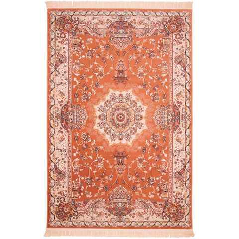 Teppich Classic 4051, Böing Carpet, rechteckig, Höhe: 10 mm, Kurzflor, gewebt, Orient-Optik, mit Fransen