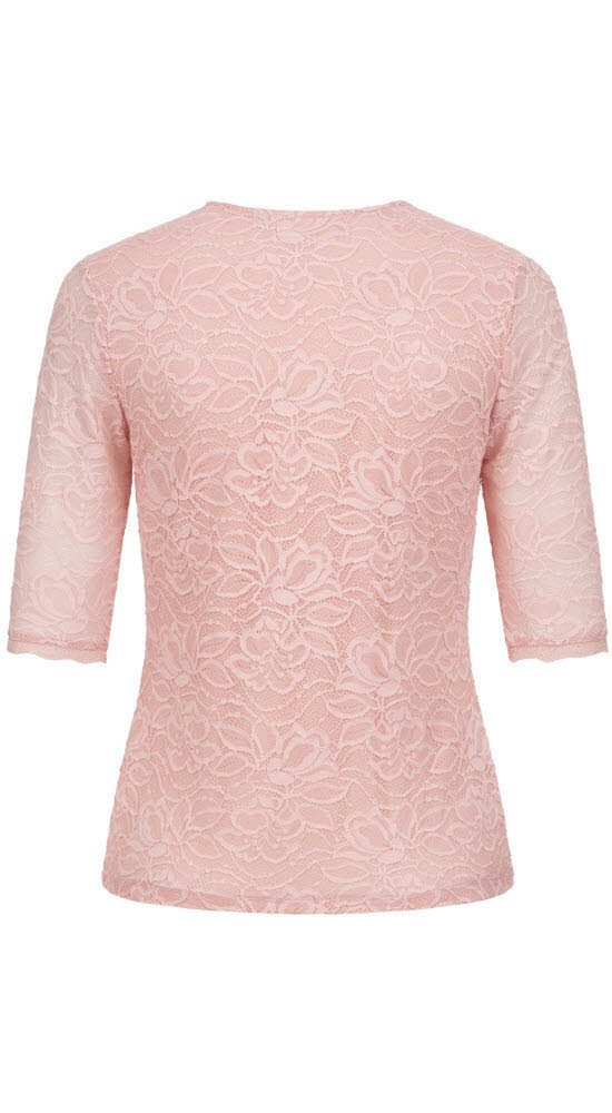 Nübler Dirndlbluse Trachtenblse kurzarm Frieda in Rose von Nübler günstig online kaufen