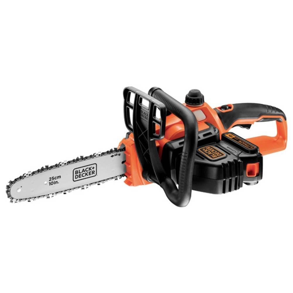 Black + Decker Akku-Kettensäge Akku Akku-Kettensäge inkl. Akku, inkl. Ladegerät Schwertlänge 250 mm, inkl. Akku, inkl. Ladegerät