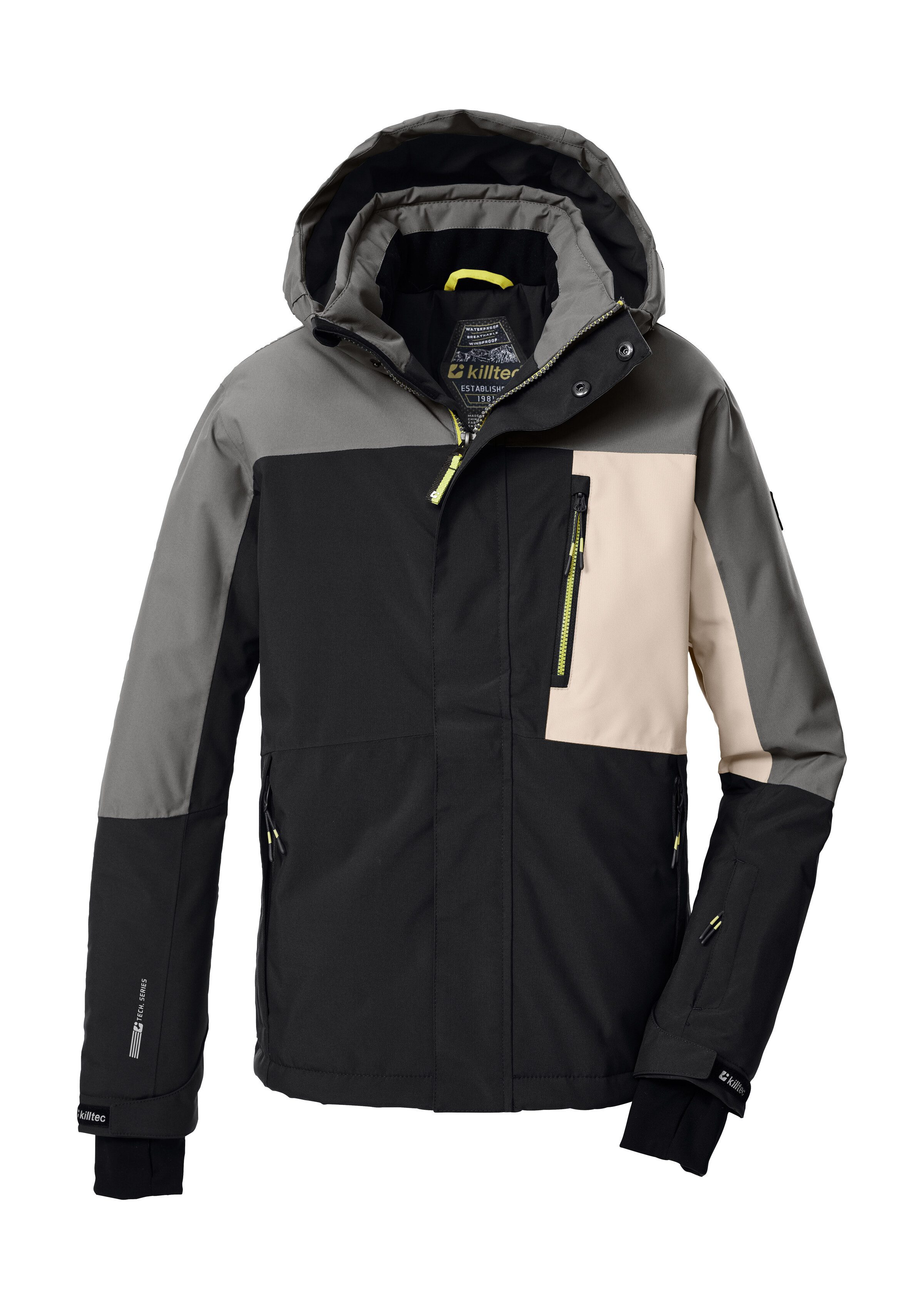 Killtec Skijacke KSW 200 BYS SKI JCKT Killtec Kids Skijacke: wasserdicht, atmungsaktiv, reflektierend