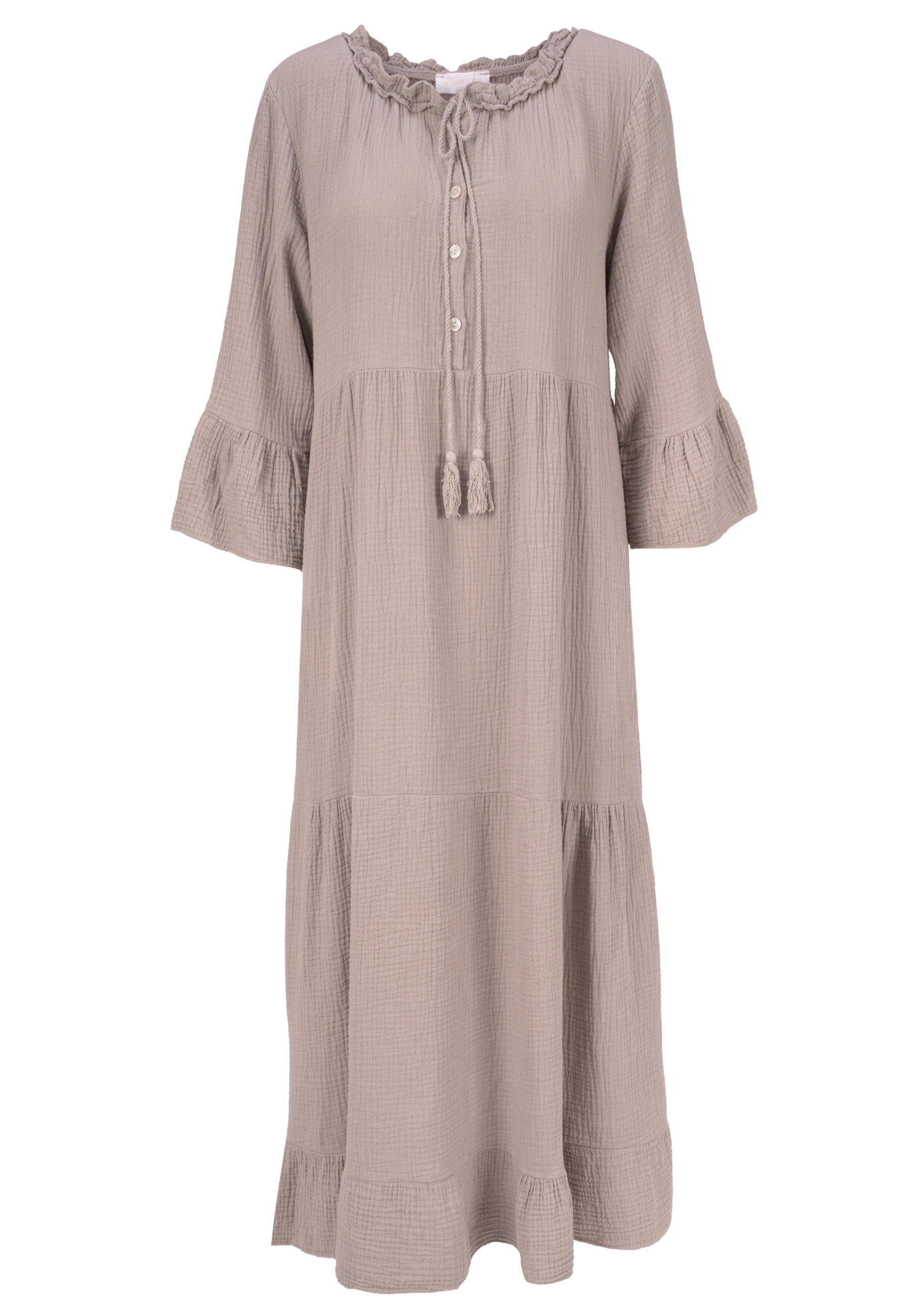 Maxikleid AMARA MUSSELIN