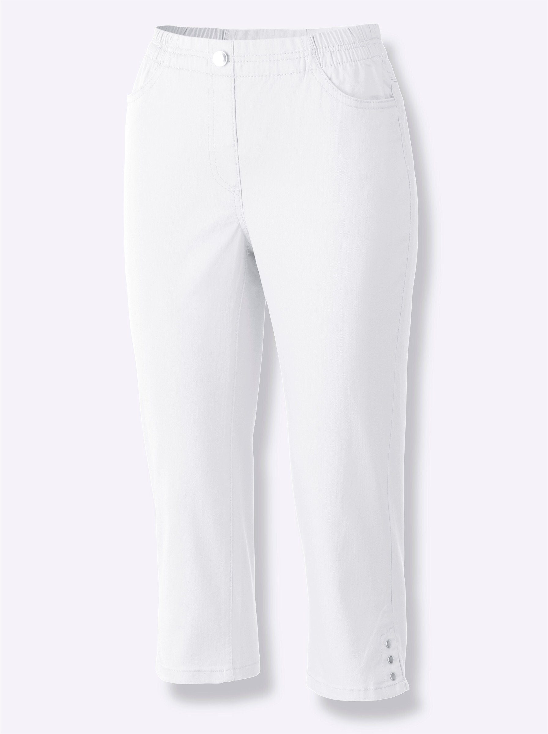 Witt Jeansshorts Capri-Jeans komfortabel