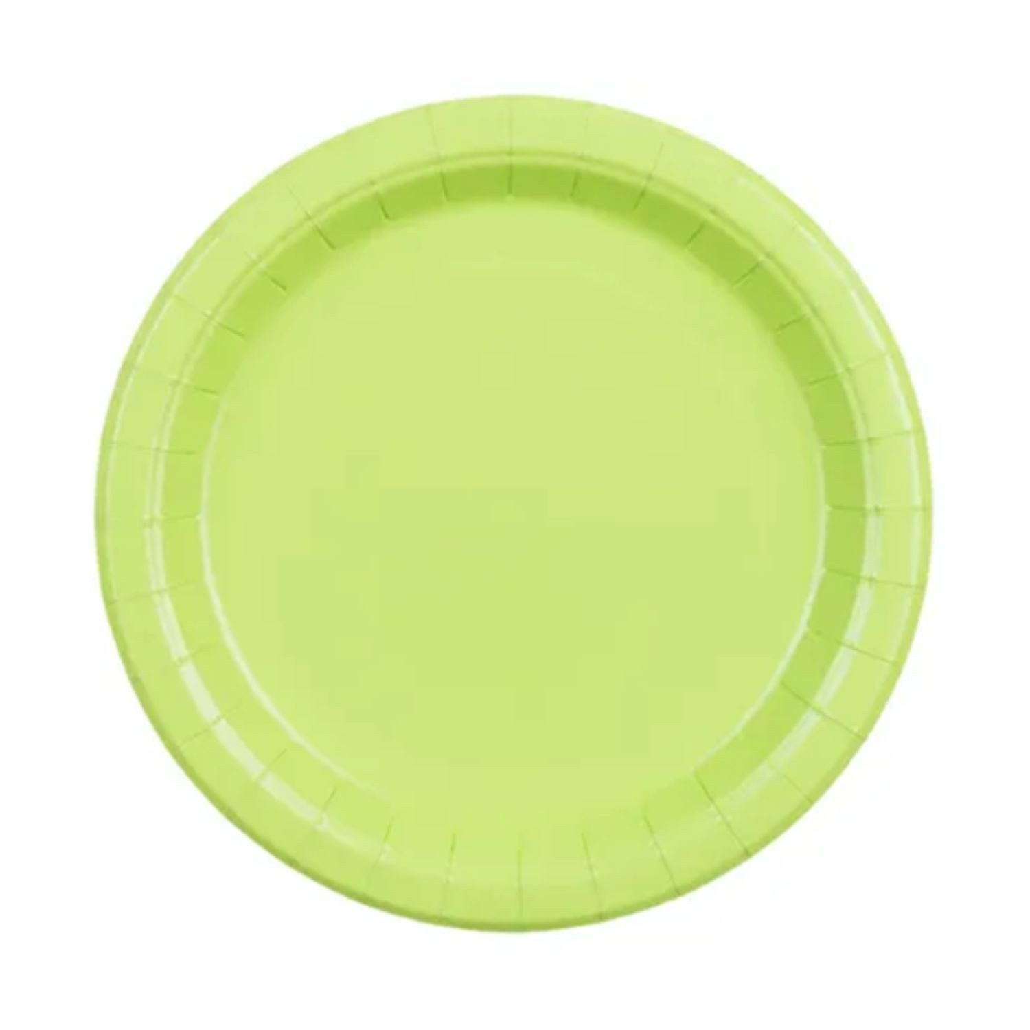 partydeco Hängedekoration Pappteller 23cm/6 Stk., Unifarben