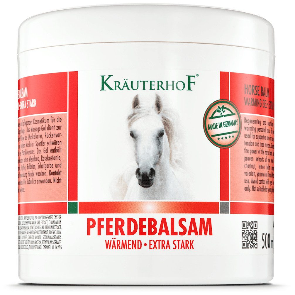Kräuterhof Körpergel Pferdebalsam wärmend extra stark