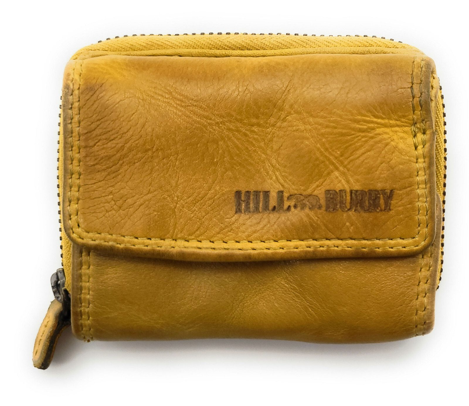 Hill Burry Mini Geldbörse kleines Waschleder günstig online kaufen