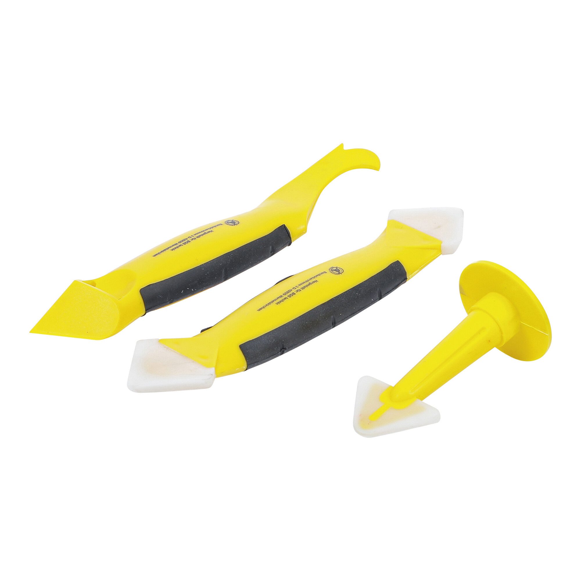 BGS Farbschaber BGS Do it yourself Silikon-Fugenentferner und Spachtel-Satz 3-tlg.