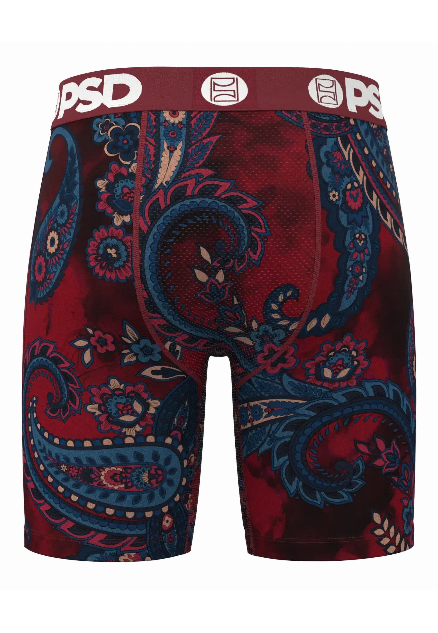 PSD Boxershorts PSD BORDEAUX PAISLEY (1-St)