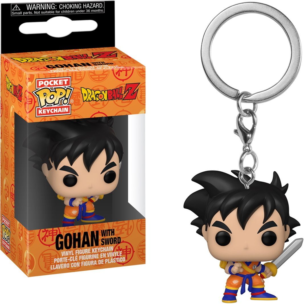 Funko Schlüsselanhänger Dragon Ball Z - Gohan with Sword Pocket Pop!