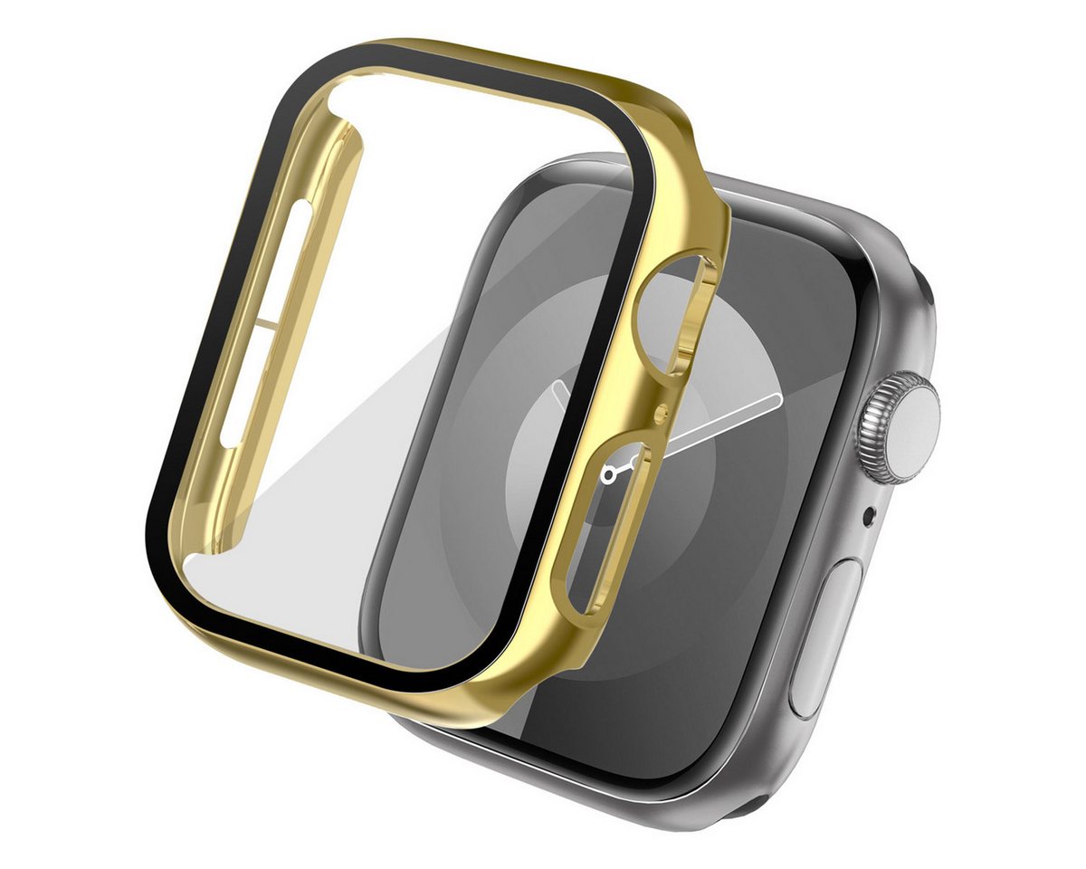 imoshion Displayschutzfolie imoshion Full Cover glänzendes Hard Case Apple Watch 4 / 5 / 6 / SE -, 1 Stück