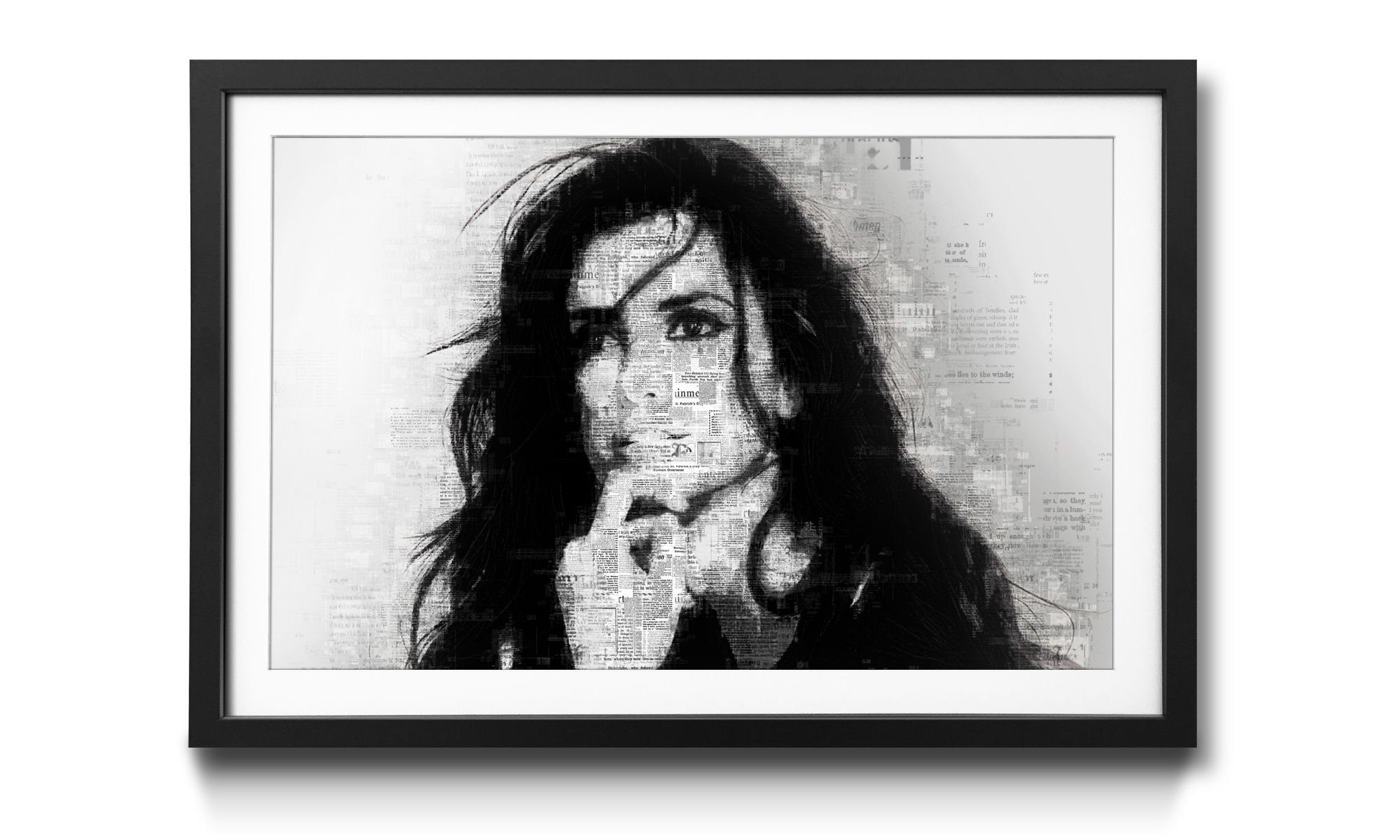 WandbilderXXL Bild mit Rahmen Penélope, Schauspieler, Wandbild, in 4 Größen erhältlich