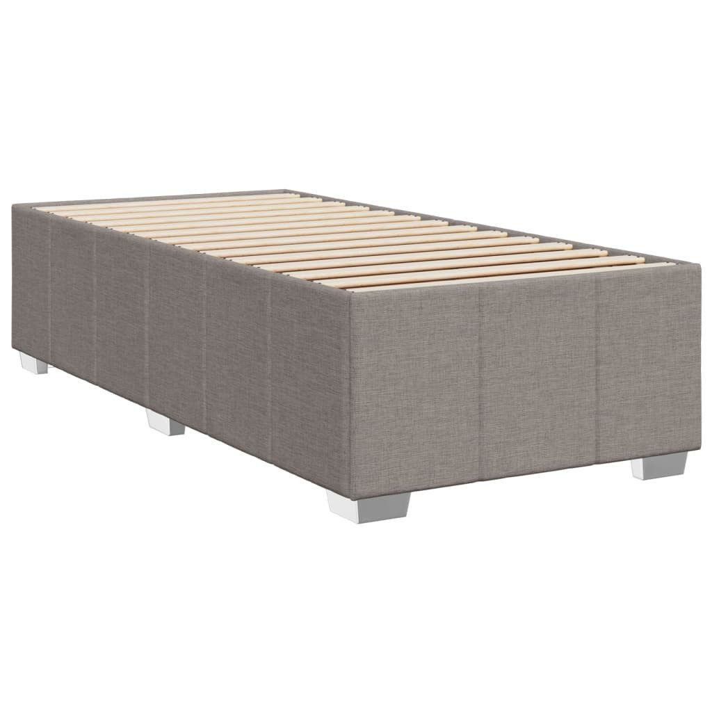 vidaXL Bett Bettgestell ohne Matratze Taupe günstig online kaufen