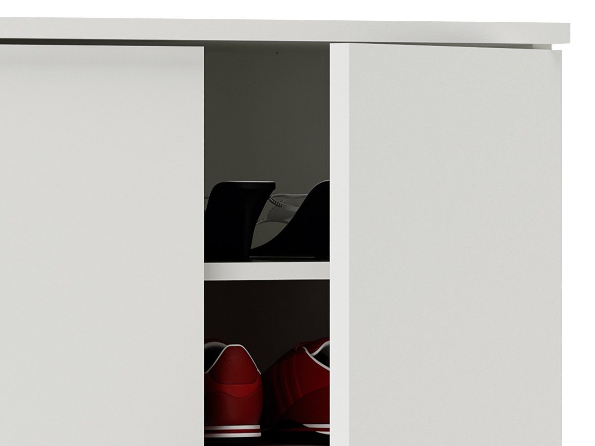 PREISBRECHER Schuhschrank Elvira 54.6 x 108.4 x 35.3 cm (B/H/T)