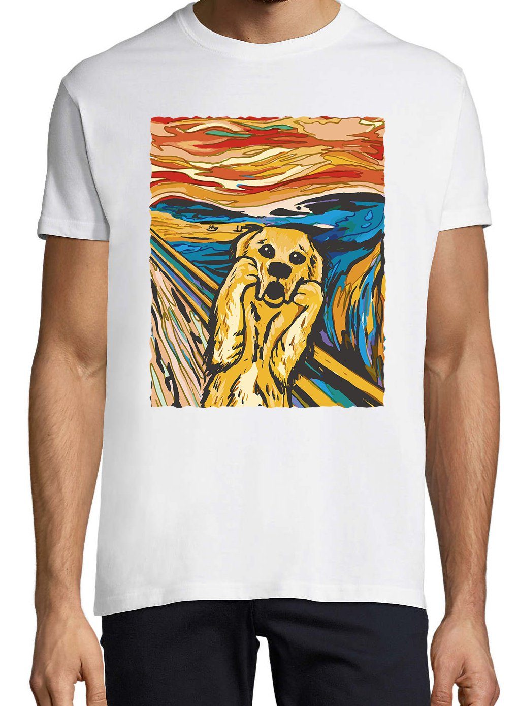 Youth Designz T-Shirt Dog Hund Schrei günstig online kaufen
