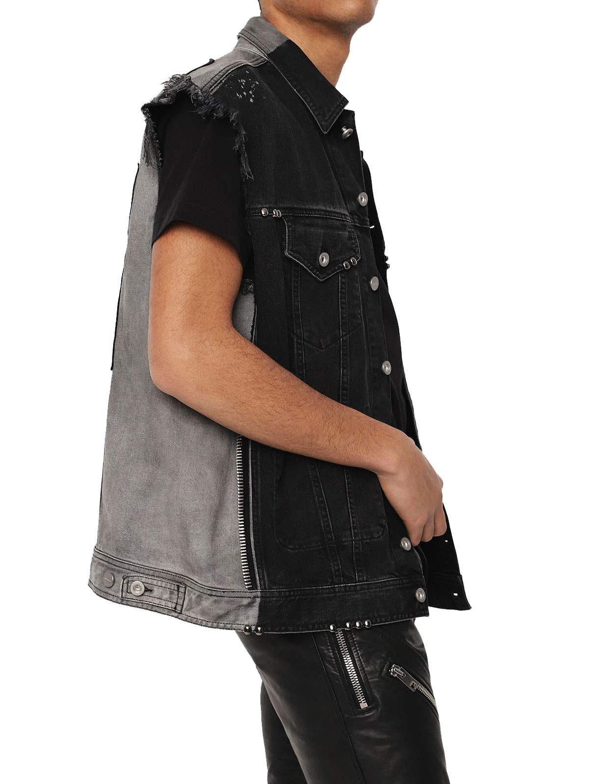 Diesel Jeansweste Diesel D-Vinny-B Top Jeansjacke Weste