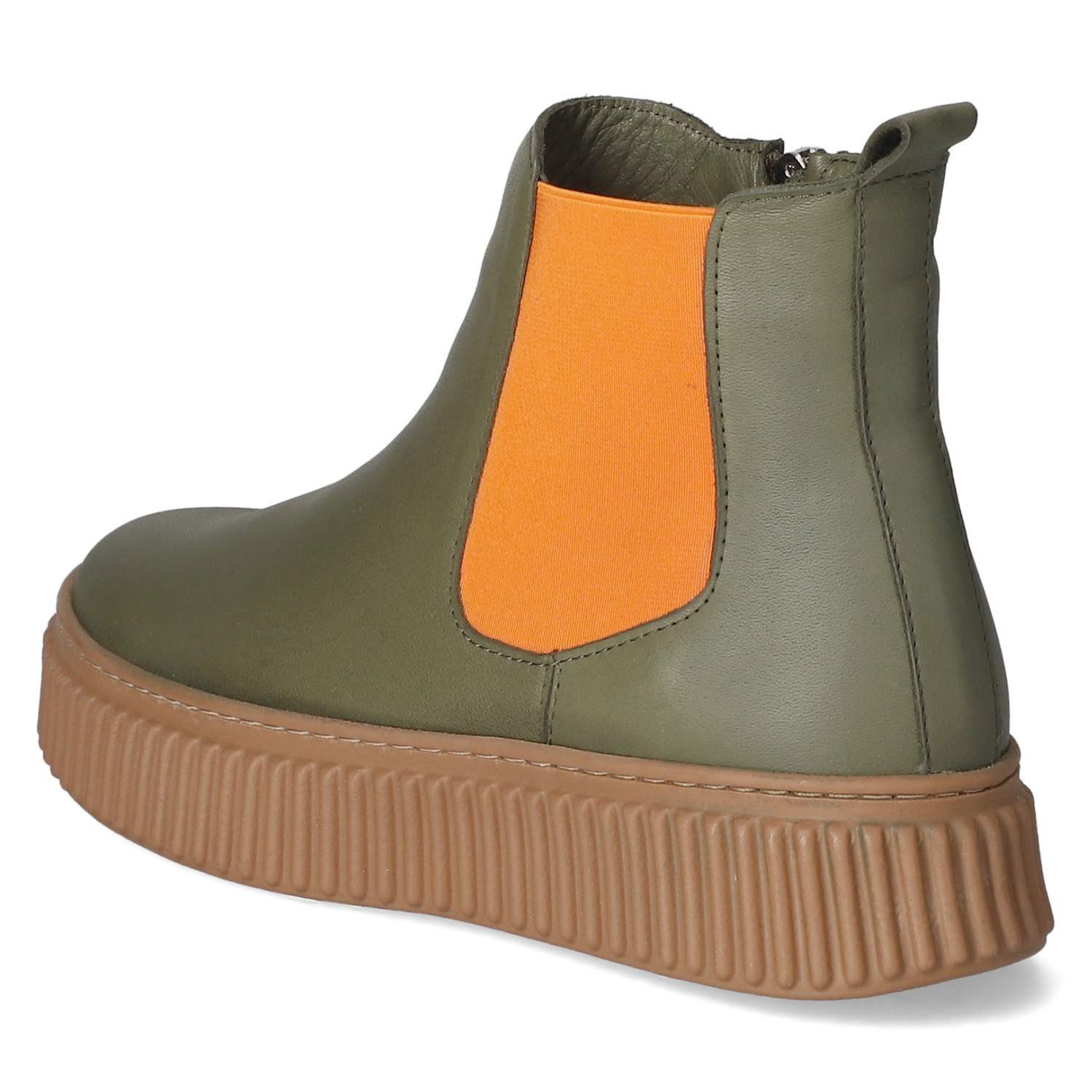Andrea Conti Andrea Conti 0068018/1355 Damen Glattleder green Schlupfstiefel