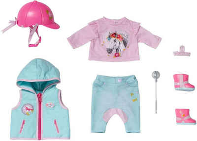 Baby Born Puppenkleidung »Deluxe Reiter Outfit, 43 cm« (Set, 8-tlg)