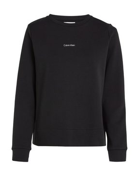 Calvin Klein Sweatshirt MICRO LOGO ESS SWEATSHIRT mit Rundhalsausschnitt