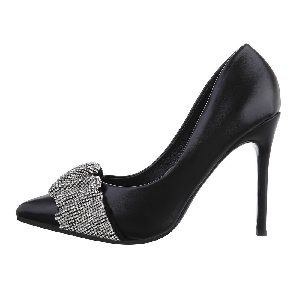 Ital-Design Damen Abendschuhe Party & Clubwear High-Heel-Pumps Pfennig-/Sti günstig online kaufen