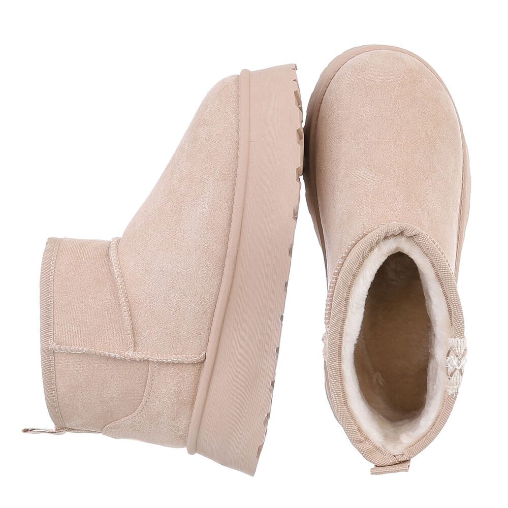 Ital-Design Damen Snowboots Freizeit Snowboots (87417884) Flach Stiefelette günstig online kaufen