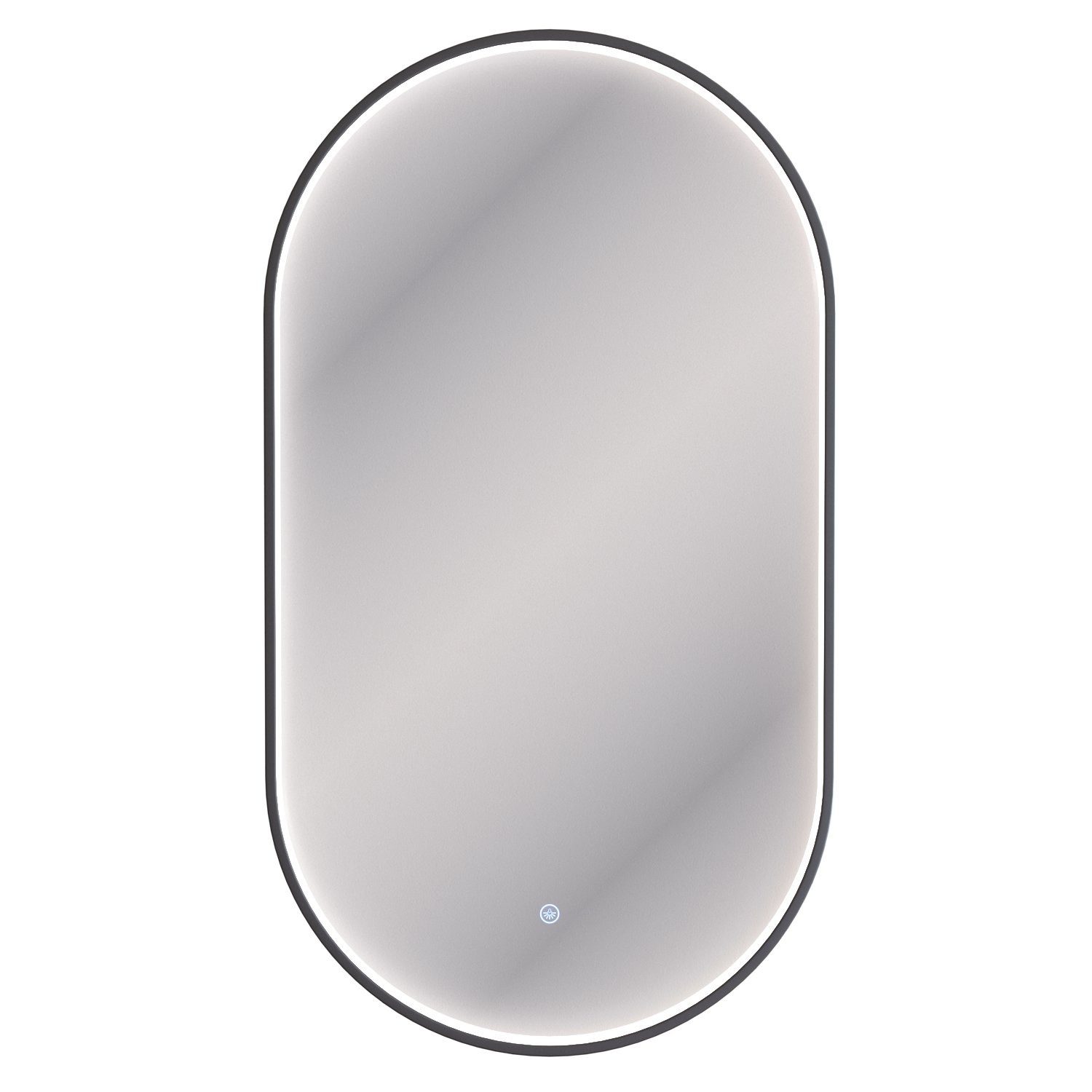 Planetmöbel Badspiegel GLORA (mit Beleuchtung 50 x 90 cm, moderner Wandspie günstig online kaufen