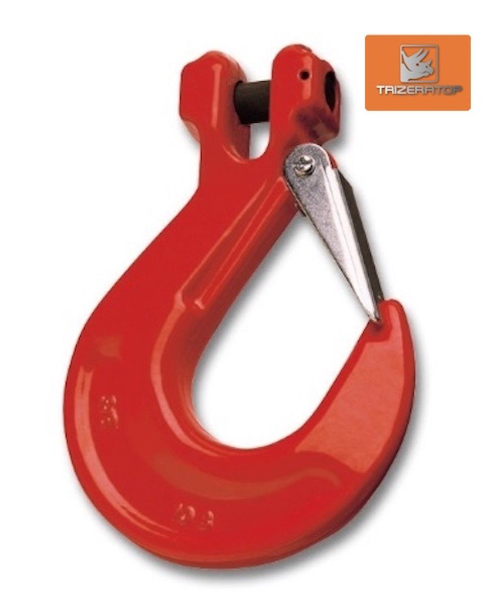 TRIZERATOP Поворотный крюк Lasthaken, Gabelkopfhaken Klasse 8 - 6 mm, Tragkraft 1120 kg, -], Lasthaken, Gabelkopfhaken Klasse 8 - 6 mm, Tragkraft 1120 kg
