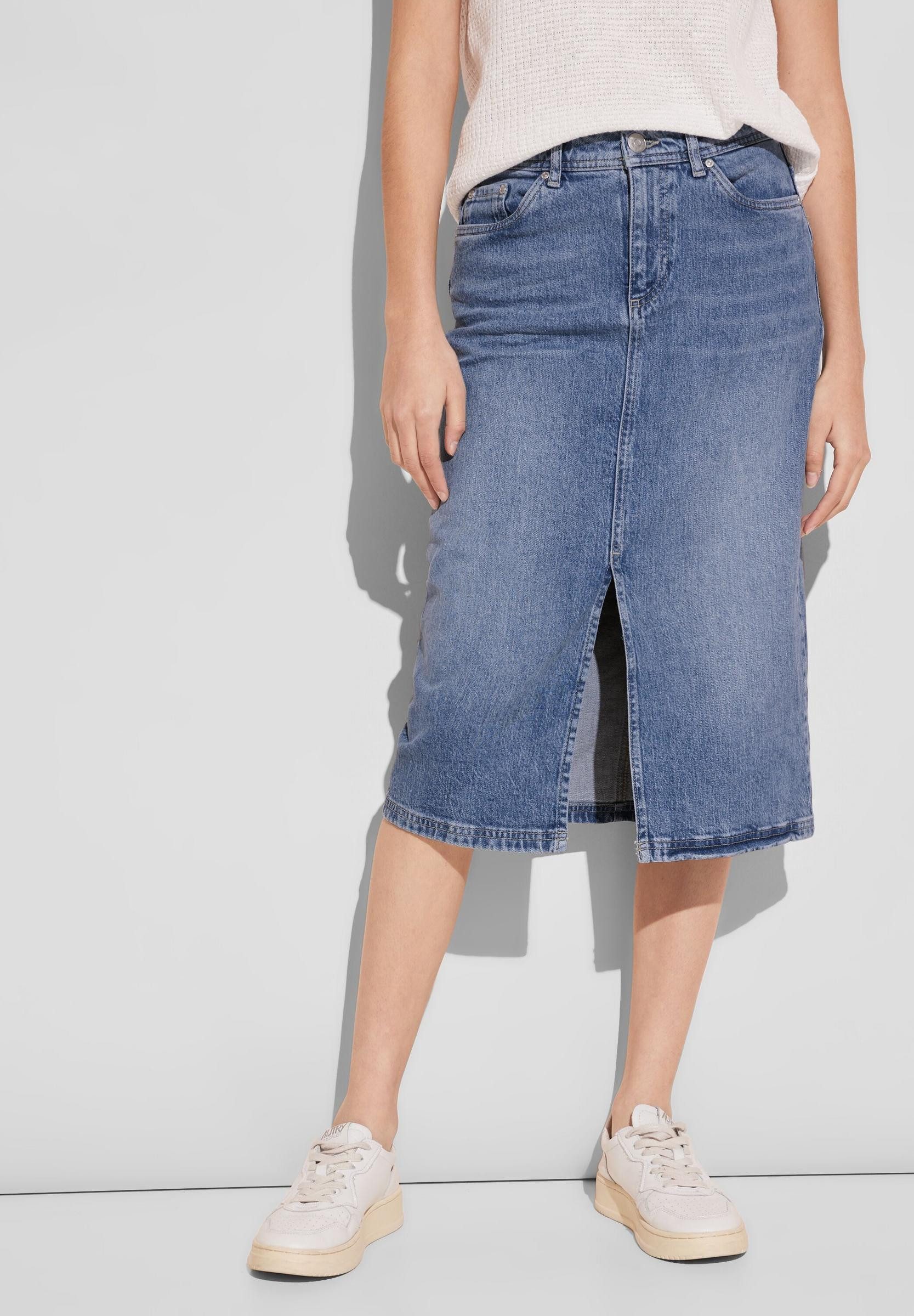 STREET ONE Jeansrock günstig online kaufen