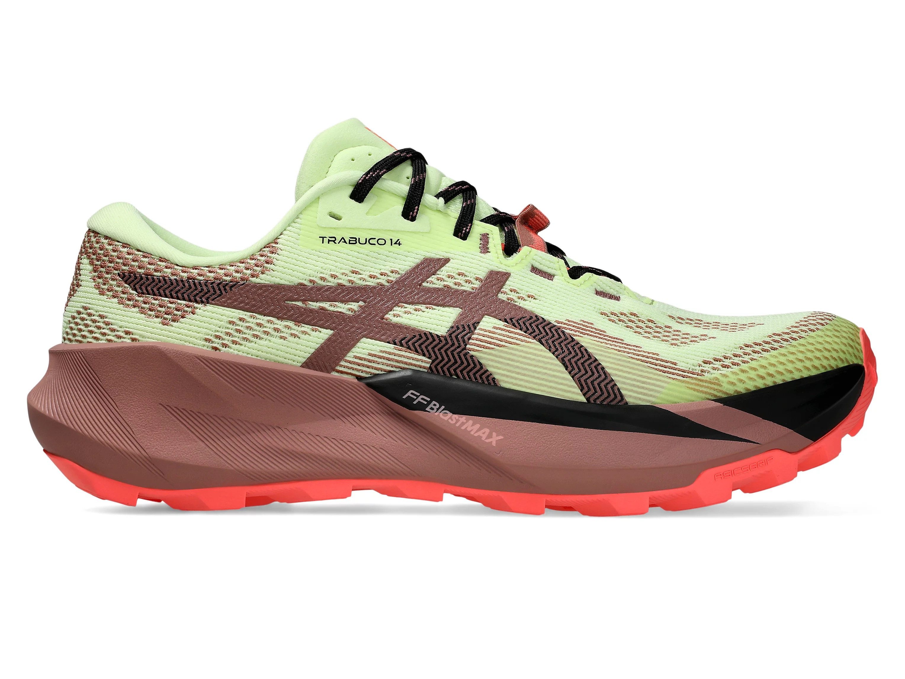 Asics TRABUCO 14 Trailrunningschuh profiliertes Laufsohlenprofil, mit Gummilaufsohle, mit Schnürung