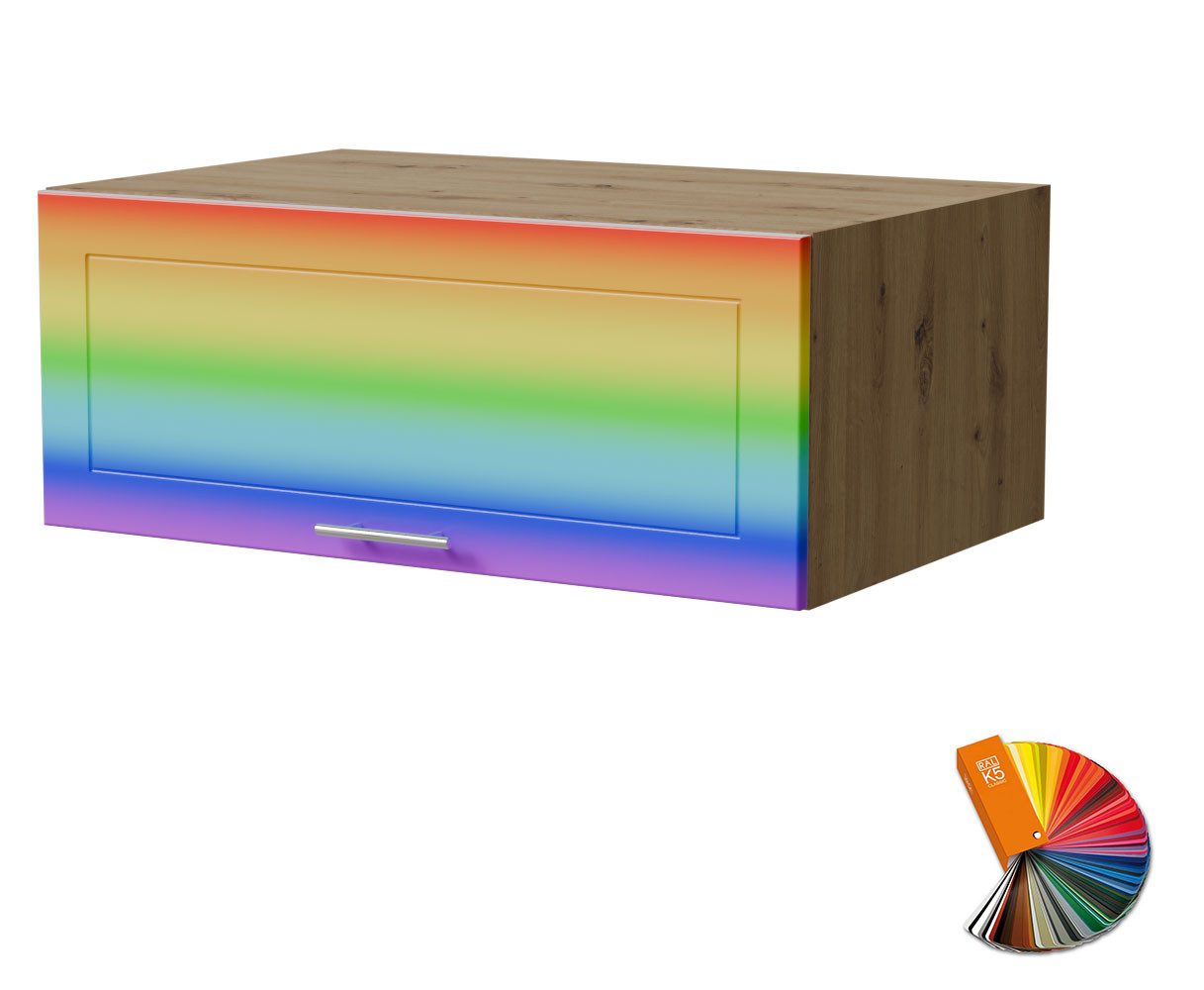 RAL Wunschfarbe matt (K5) | Korpus: Eiche Artisan