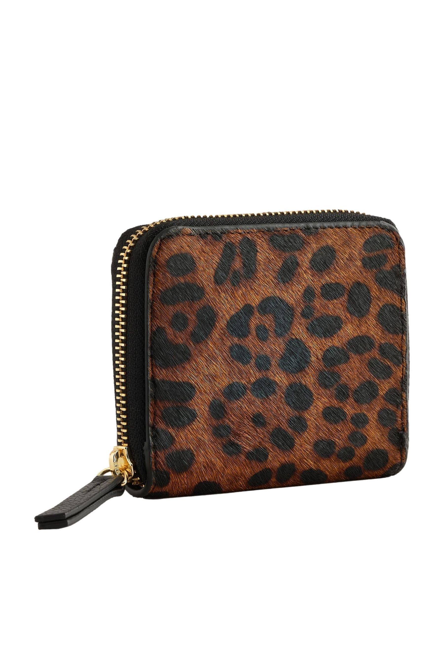 Next Geldbörse Portemonnaie im Animalprint aus Leder „Hair On“ (1-tlg) günstig online kaufen