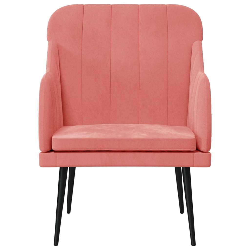vidaXL Sessel Sessel Rosa 63x76x80 cm günstig online kaufen