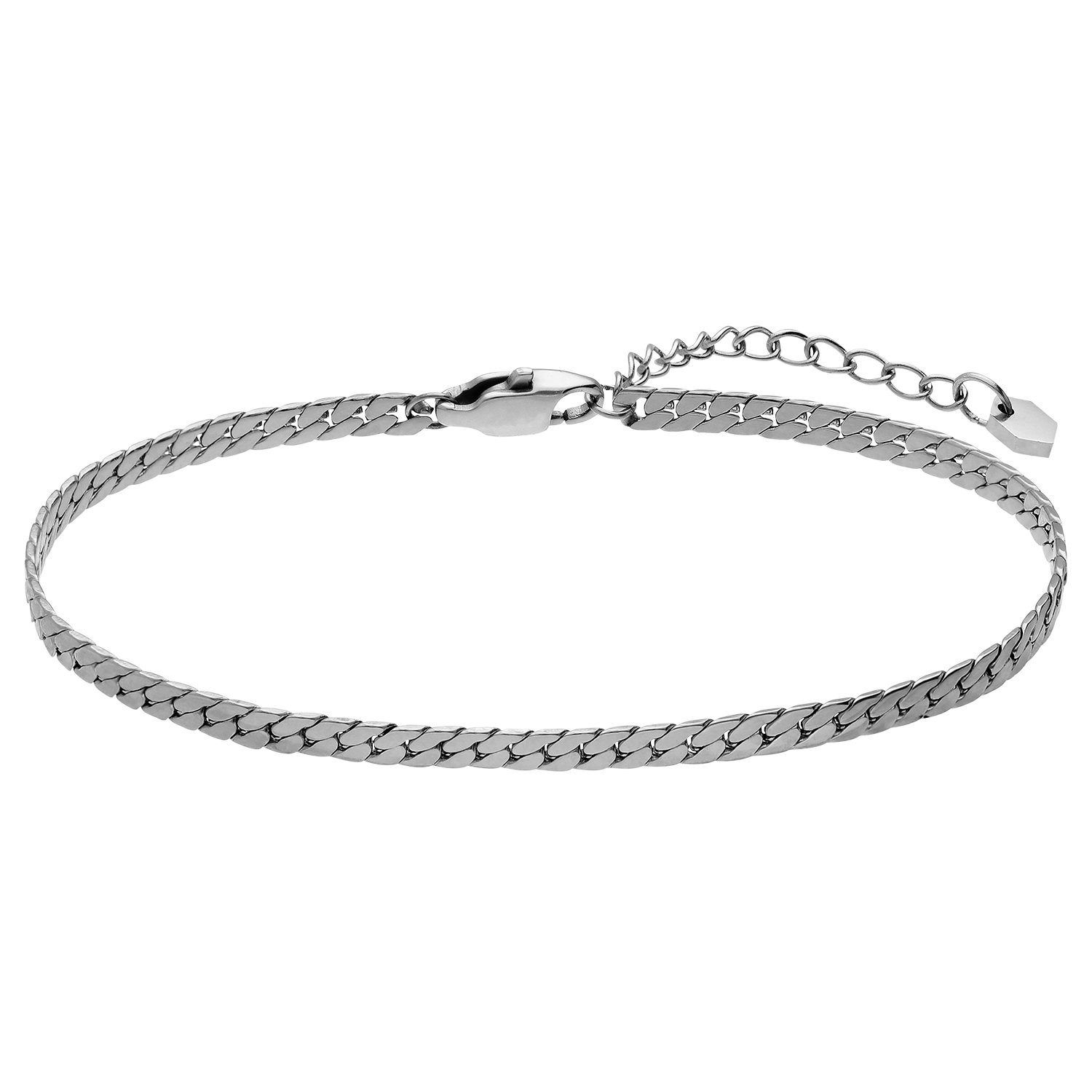 LUCARDI Armband Armband - Stahl - Silber - Damen