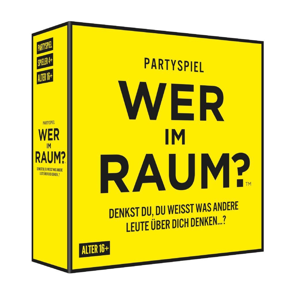Kylskapspoesi Spiel Gesellschaftsspiel "Wer im Raum?", Kartenspiel
