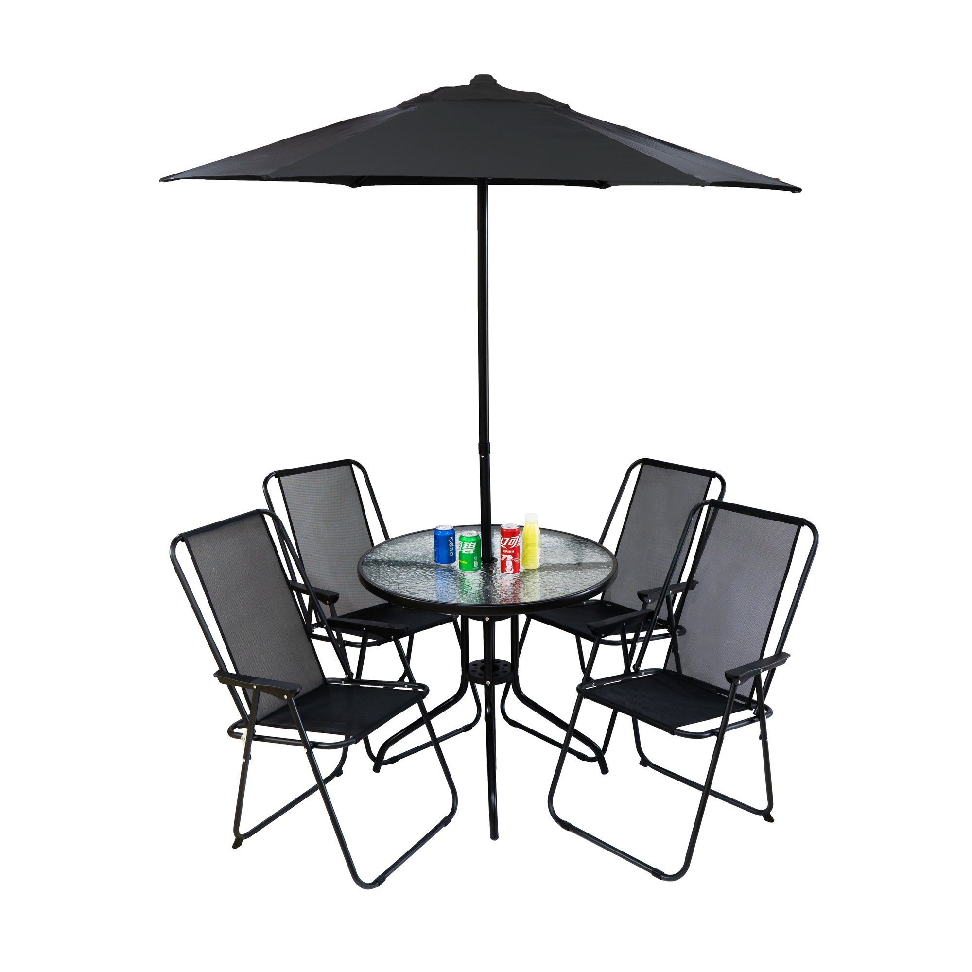 30+ Gartenstühle Mit Tisch Set, Tectake® aluminium sitzgruppe 8+1,