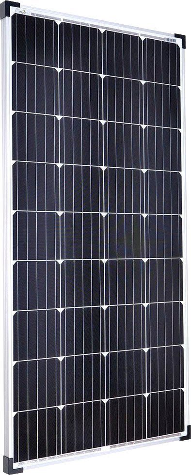offgridtec Solarmodul 150W MONO 12V Solarpanel, 150 W, Monokristallin,  extrem wiederstandsfähiges ESG-Glas