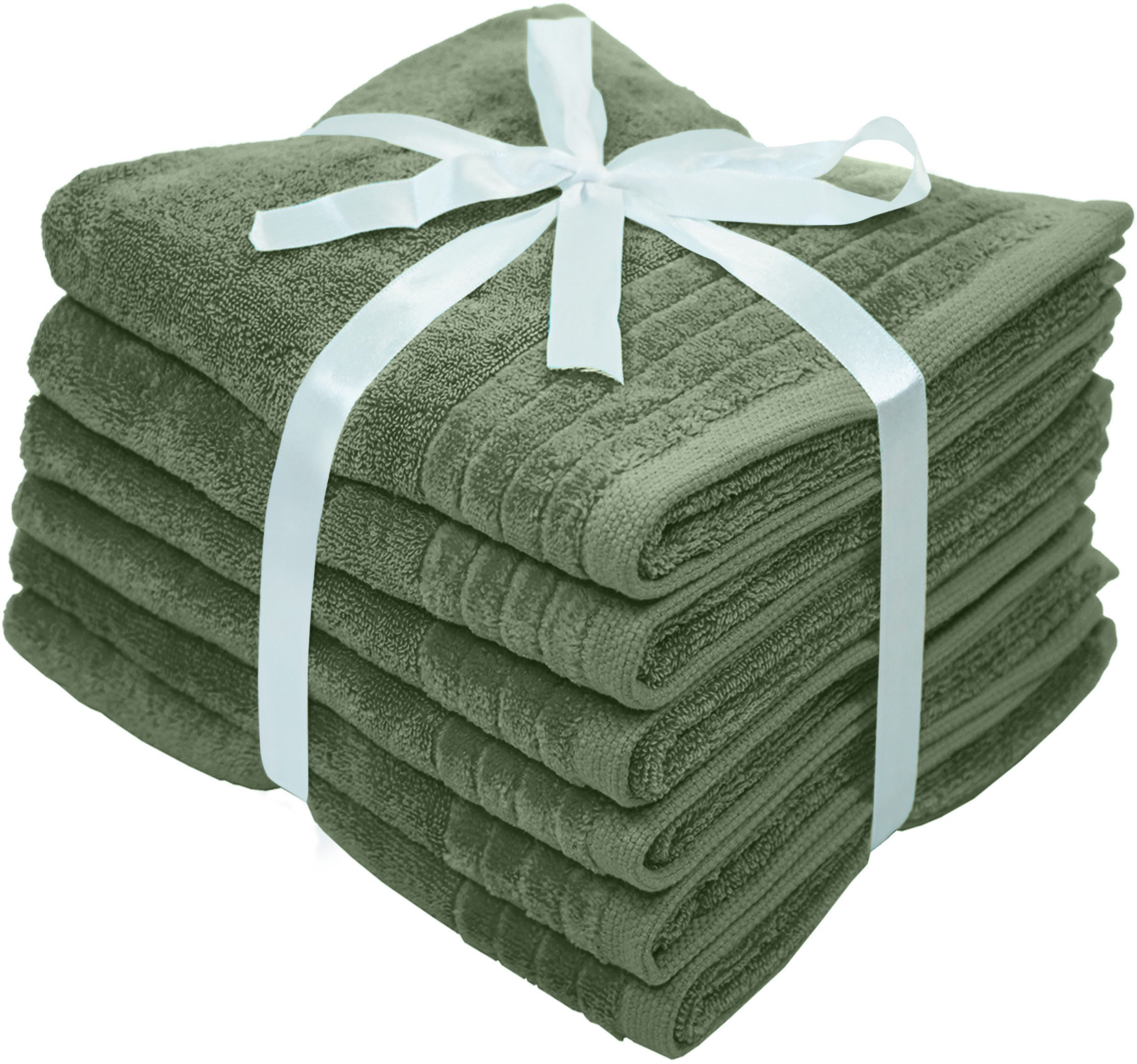OTTO home Handtücher Sanremo Premium, Premium Handtücher, 600 gr/m², 50x100cm, Frottier (Set, 6-St), mit Bordüre, flauschig und weich, 5 Jahre Garantie – Bild 3 von 5