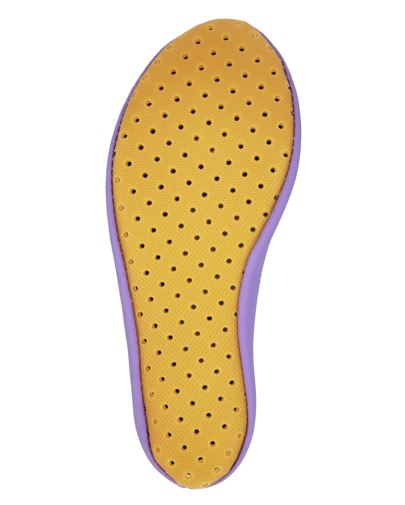 Beck Schläppchen Chance aus veganem Leder, perforierte Gummisohle Gymnastikschuh Sehr robust - perforierte Laufsohle