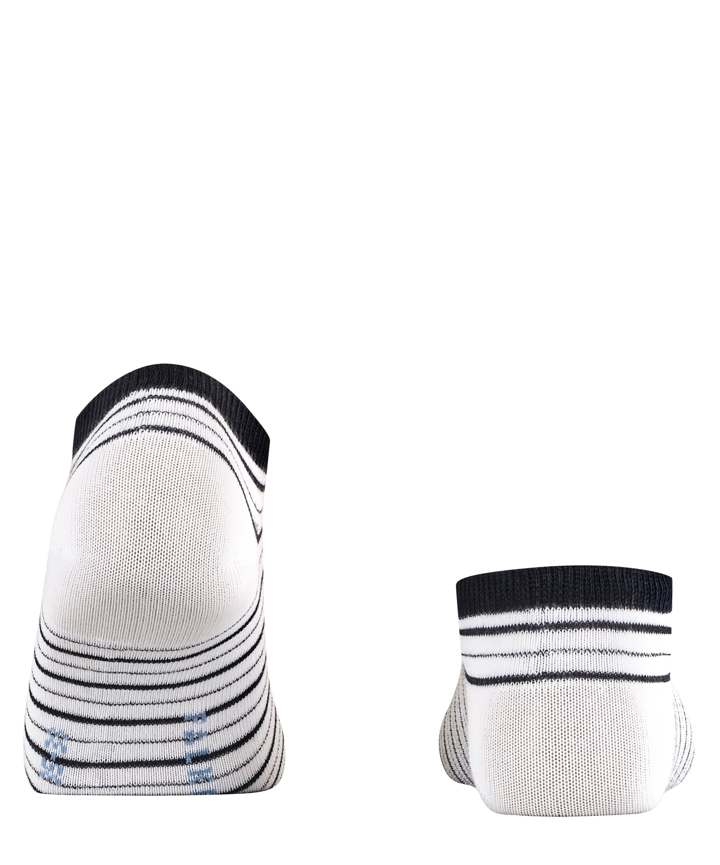 FALKE Sneakersocken Stripe Shimmer mit (1-Paar) white Lurexgarn (2000)