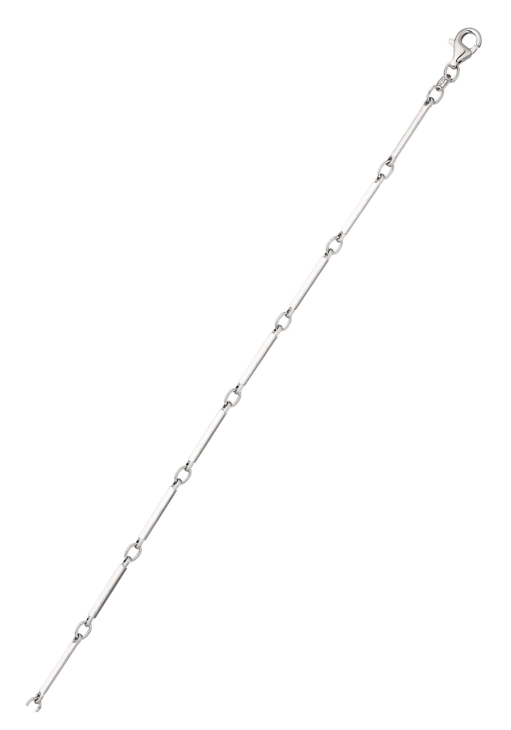 JOBO Silberarmband Armband mit Stäben, 925 Silber 19 cm