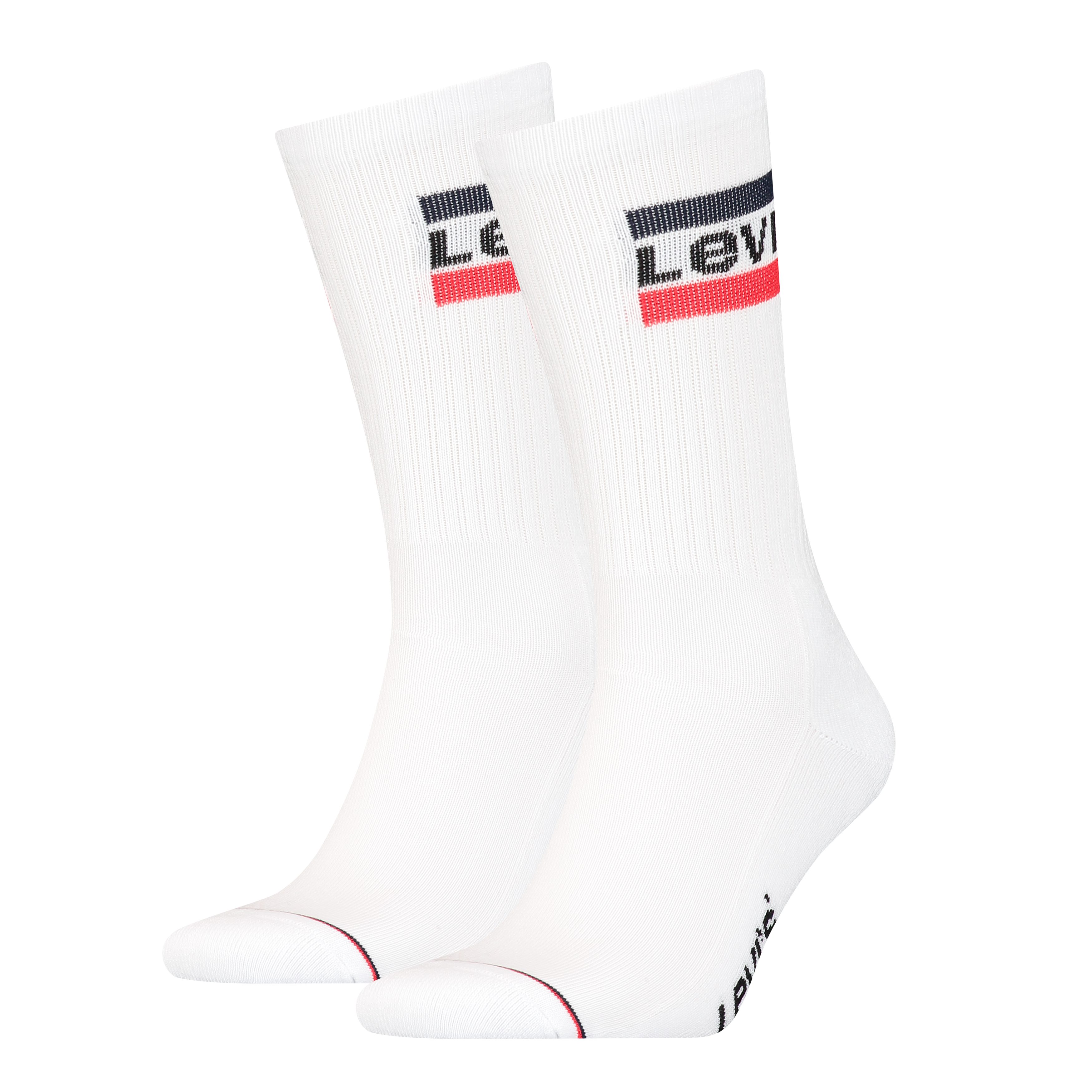 Levi's® Socken LEVIS REGULAR CUT SPRTWR LOGO 2P (Packung, 2-Paar, 2er Pack) günstig online kaufen