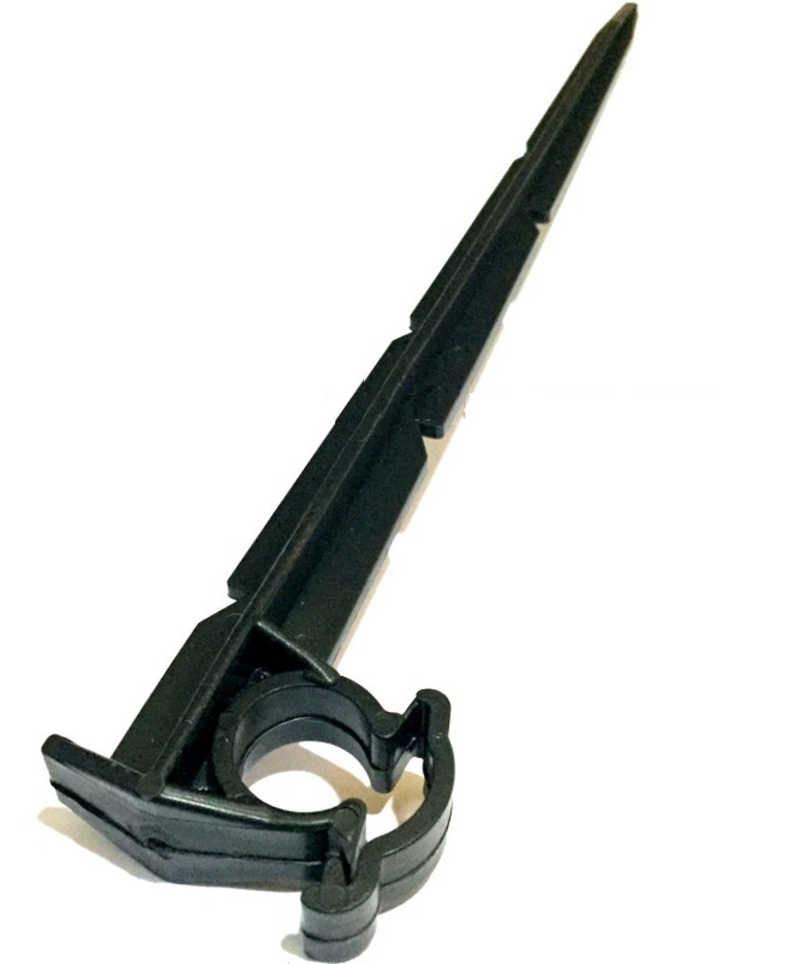 Uzman Bodenanker Erdanker Bodenaker Erdhaken mit Verschluss für Schläuche Ø16mm, (15-St), Klickverschluss
