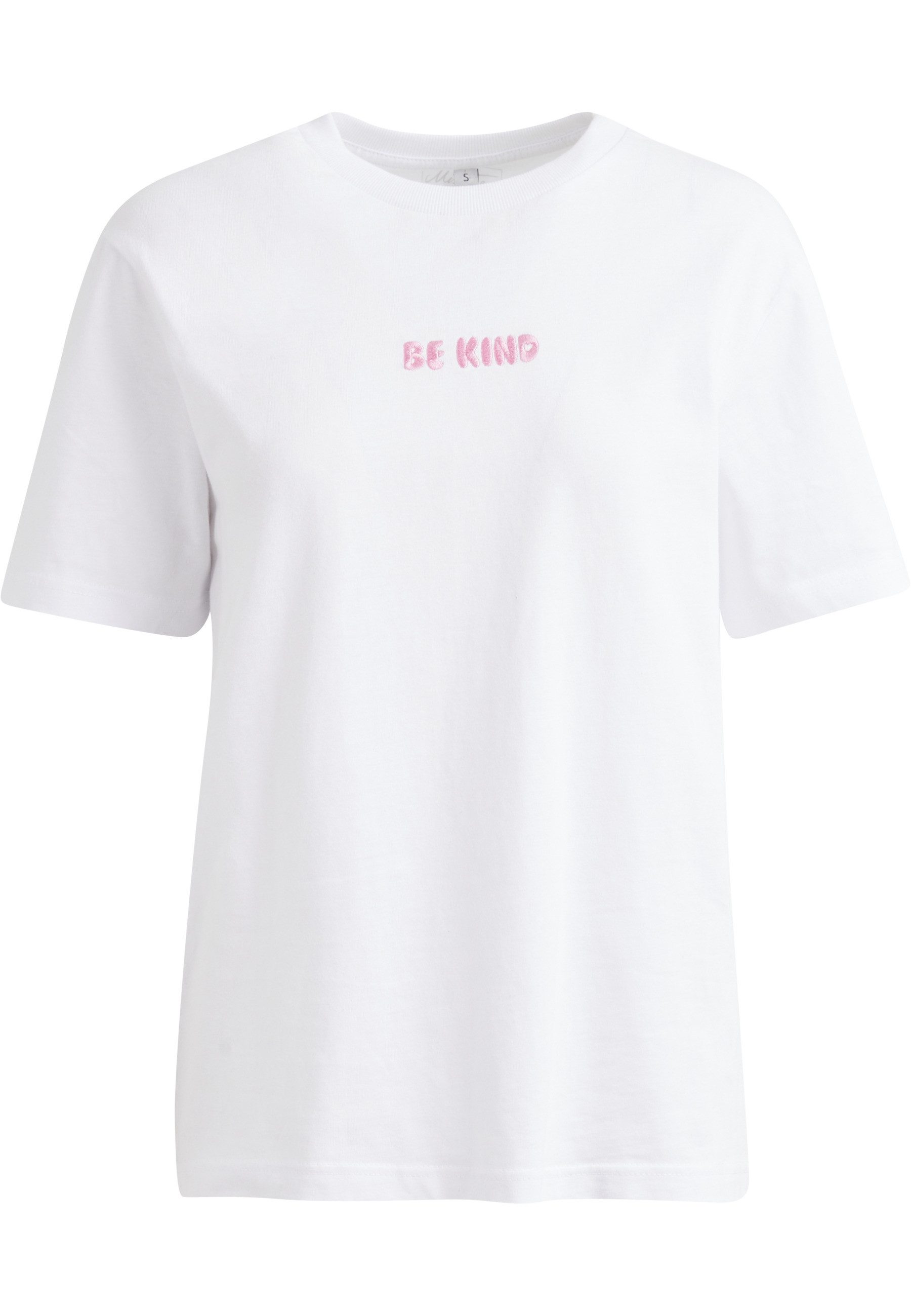 T-Shirt Miss Tee Be Kind Heart EMB Tee