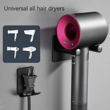 HYTIREBY Haartrockner Wand Halterung Ständer für Dyson Supersonic Haartrocknerhalter, (Haartrockner Haartrocknerhalter, ohne Bohren)